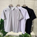 毒家臻品 Descente 迪桑特 Dualis 系列都市通勤男士无痕压胶速干短袖polo衫 采用速干面料 清爽透气 让你在炎炎夏日中保持舒适 高级感的设计 让