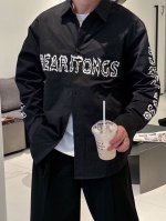 Bearltongs 高定款巴家经典Logo康丽直喷工艺衬衫 经典永不过时低调百搭 日常通勤 正式场所都可穿搭 一件搞定 客供进口优质100%平纹棉质面料 区分