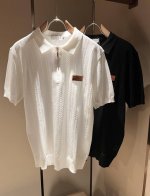 Bc-Brunello Cucineli 2025春夏新款男士短袖针织Polo衫，众多明星都爱穿的时尚百搭单品！胸前Logo皮革超级好看,喜欢经典简约的朋友,一