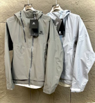1:1原版定制 两穿，防晒衣，秋天外套 男女情侣款 Kailas 凯乐石25春季最新款 索松 机能 户外压胶连帽冲锋衣登山透气防风防水两穿冲锋衣 1凯乐石索松全