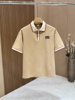 gucci 古奇 重磅推荐！春夏新品，专柜在售，顶级品质，棉质网眼珠地面料翻领短袖，客供定织100%纯棉网眼珠地面料，面料表面排列均匀整齐的纹理，透气性和散热排