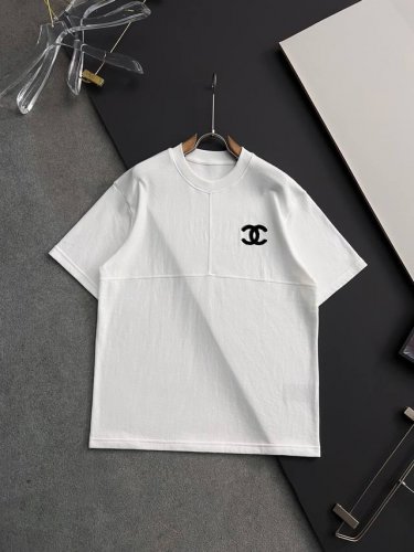 2025独家 新品！Chan*爆款 科技面料泡泡棉定制 爆款现货春夏短袖，简约基础衣橱神器， 休闲百搭必备款 做工走线质感一流，三色推荐 大落肩宽松版型 码数M