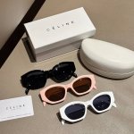 Celine思琳凯旋门墨镜 颜色：白金、黑金、粉斤金