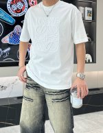 loewe 官网同款 官网同款 官网同款 重磅推荐 2025Ss夏装新品 专柜在售 最新系列图案Logo短袖T恤 必须人手一件的节奏 进口顶极精梳棉面料 极为亲