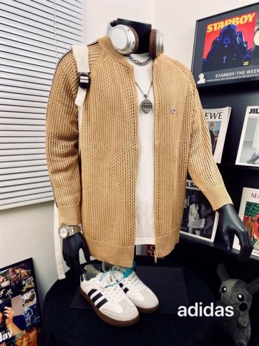 adidas阿迪达斯陈冠希联名款针织镂空外套男女同款 搭配情侣更赞哦 高级穿搭 高品质官网发售款 超级推荐 超人气单品Ins小红书热门爆款 超级立体情满怀满 绝