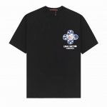 品牌： Louis Vuitton 路易威登 面料：100%棉 码数: Xs. S. M． L. 颜色：黑色． 白色． 工艺：手绘印花