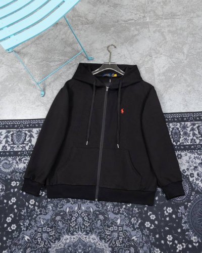 款M651 拉夫劳伦 Ralph Lauren 拉夫劳伦六色小马刺绣拉链开衫外套连帽卫衣 这款连帽运动衫饰有代表Ralph Lauren 简约风格 搭配小马刺绣