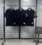 tee Tb25蛇年限定短袖T恤 金蛇出镜 蛇年刺绣四杠短袖 超精密万针鳞片 立体精细 ！！ 下摆开衩设计 拉高身材比例 Size1 2 3 4