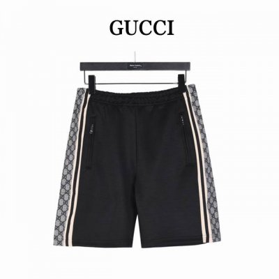 Gucci 古驰 经典蛇纹短裤 区别市面通货版本，第一时间5900购入Zp操作，面料与Zp同步，裤子内侧腰头细节，口袋细节，完美无瑕，口袋后侧做烫衬防止口袋破损