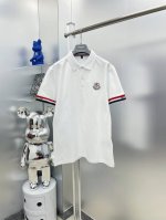 Mon*蒙口 2025Ss夏季新款徽标织带翻领polo衫短袖 M 经典商务 高端男装的天花板级别的商务男款！ 简约时尚大气不失优雅，单穿内搭体面过人，品质控 细