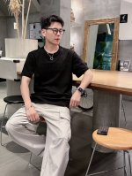 gucci古驰独家专供新款原单男士休闲短袖 高端定制 高版本 时尚百搭爆款进口面料 手感超柔软细腻 穿着亲肤舒适 高端精品 代工厂P精细做工 上身非常赞 男士必