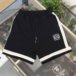 高版本 2025新款Loewe罗意威经典刺绣Logo撞色织带口袋图案绣花休闲情侣毛圈五分短裤，采用360G重大毛圈面料，质感一流，作为当下超火的品牌，没有夸张的