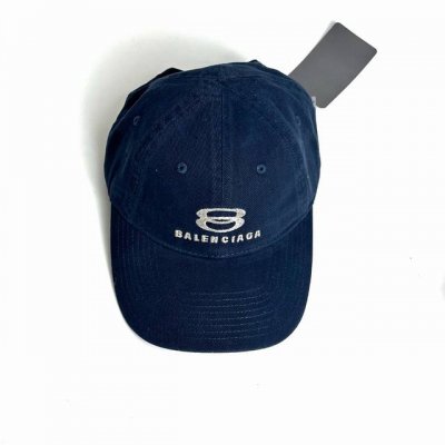 Balenciaga 巴黎世家 双环刺绣鸭舌帽棒球帽 尺码：均码
