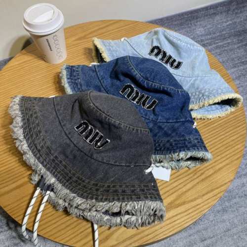 miu Miu牛仔渔夫帽
