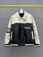 lv -Z， ,皮革锦纶束腰夹克 经典款 主面料：面料1：牛皮革； 面料2：100% 锦纶： 内衬1：100% 铜氨纤维；内衬2：100% 棉 本款束腰夹克重绎
