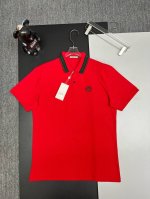 Gucci 古驰刺绣新款polo衫 原版面料 官方同款 采用210克丝光珠地棉，定制 同缸染面料 手感非常舒服爽滑 版型挺阔有型 一线品牌代工厂p出品 进口百灵