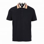 高版本 Burberry巴宝莉Bbr 格纹领短袖polo衫 原版5600购入，布料采用 G网眼珠地布料。同缸染面料 手感非常舒服 订制扁机领子，颜色手感还原原版