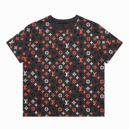 Louis Vuitton 路易威登 满印老花情侣款短袖T恤 Size：S-L