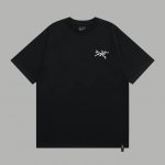 120（顶级版本 区别通货） 款式：始祖鸟Arcteryx背后大Logo短袖 颜色：图片色 尺码：Xs-L 面料：300克双织纯棉 辅料：全套定制辅料 无性别区