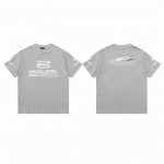 款M48 巴黎世家割破短袖120 Balenciaga巴黎世家 Generated系列新款T恤 新款 24开春细节都是采用反车，反车缝线设计感十足，前后面左右袖