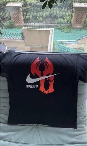 Nike X易建联联名款品牌Logo火焰印花纯原版本！得物版本！ Fn7272！耐克 Nike 24Ss 新款！Nike X 易建联联名款品牌Logo火焰印花纯