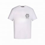 chrome Hearts 克罗心 模糊重影马蹄刺绣短袖T恤 精选260G克全棉双纱面料，相较于市面上低克重的普通款式，其纹路更加清晰可见，展现出非凡的品质。面