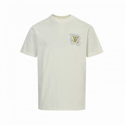 louis Vuitton 路易威登 25Ss 前后印花短袖 材质:采用高版本280G双纱精梳棉 面料洗水 不缩水 手感软糯 上身舒服 工艺 采用进口颜料 前后