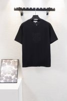 90 顶级版本 款号N12 loewe 罗意威 纯色刺绣大Logo精致升级，灵感源自八十年代复古原版面料 官方同款 定制32支250克同缸染面料 手感非常舒服