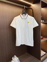 p170【迪桑特】高端定制、2025新款时尚翻领短袖Polot恤、原版复刻、客供原版进口丝光棉面料、原版复刻经典品牌Logo、剪裁完美、做工精致、必入单品首选！