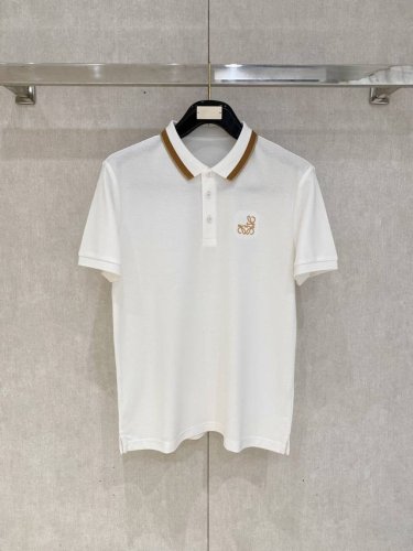 loe 2025春夏新款男士短袖Polo衫，品牌最新设计元素！既不单调也不复杂,恰到好处的展现品味！客供顶级定制珠地棉面料！舒适吸汗透气根本不在话下,面料独具的