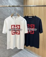Give 纪梵希 2025年春夏新品上新 三标齐全 圆领短袖T恤 好货不用过多介绍 看细节 专柜码数 M-Xxxl 175 140建议L