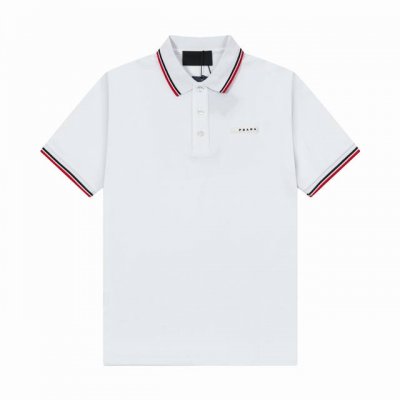 品牌 普拉达 prada 面料 纯棉丝光珠地 克重 230 颜色 黑色 白色 尺码 M-Xxl 原版定制1 1细节还原 三标Logo齐全 拉链钢印Logo 高端