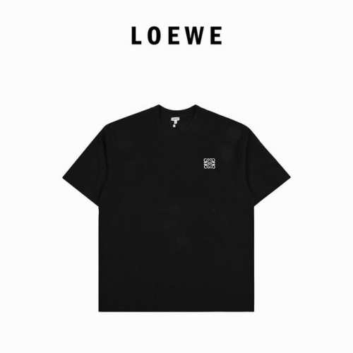 本地自取180 loewe/罗意威 胸口刺绣短袖T恤 原版操作 定织定染60支160G丝光棉面料 进口机绣立体绣工艺 独立定制辅料配件 003 Size：S-L