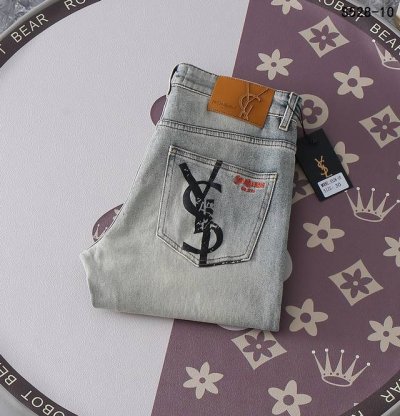 Ysl 2025春夏新款牛仔裤上新 款号：528-10# 尺码：29-40