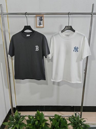 0326 Mlb 男女情侣印花系列运动T恤大Logo休闲短袖25春夏季新款 三标齐全，吊牌可以扫码验证，一衣一码！原厂包装！领口压条保证舒适性！高端品质2025