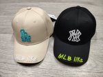 韩版Mlb棒球帽Ny棒球帽刺绣男情女侣款鸭舌帽 小标刺绣棒球帽惊艳上市 全世界都在抢的款 快快行动起来吧 洋基队限量版棒球帽 做工细致立体刺绣 使得帽子更有质感