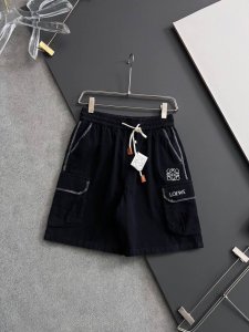 Loe*爆款纯棉高支短裤 变色水洗直喷 采用380G定织纯棉+真丝光面料 进口原版面料 超级质感 舒适柔软透气 休闲宽松版型 潮流男女同款 尺码 M-4Xl