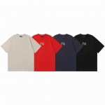 f031# Ss 新款Fog Fear Of God 胸前小Fg字Logo植绒Jerry同款短袖T恤 高品质 原版定制面料 原厂品质 做工细节做到极致 区别市场