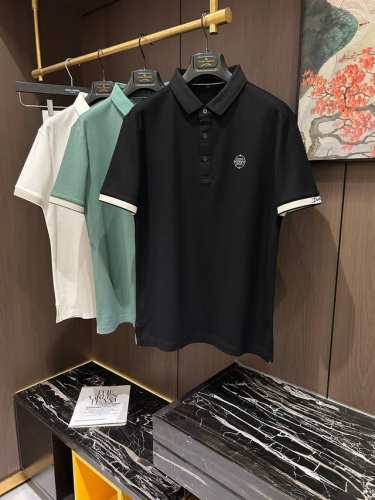dg25S春夏男士Polo 胸前标志性Logo徽标 整体非常的轻商务休闲！！上身轻盈舒适顺滑 到手绝对让你觉得物有所值的一件单品！！！码数M-3Xl