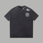 ch*Ome Hearte 25Ss早春新款 克罗心Logo烫钻短袖 轻奢主义 男女日常通勤穿搭必备单品 正确版本 欢迎对比 详细特征 320克100% 纯棉双