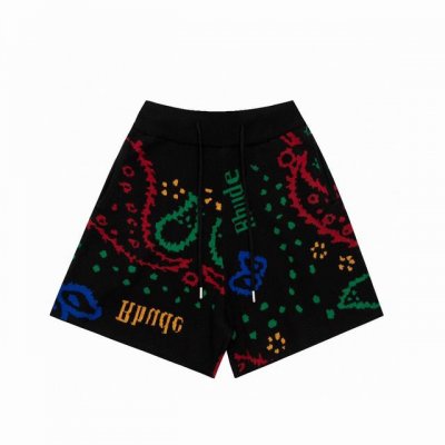 顶级正确品质 区别市面 Rhude Ss 男女同款 腰果花针织短裤 你能找到的最强版本在这里 注意看！羊毛混纺版本 真正大牌美奢品质 区别市面只做款式不管质量的