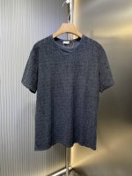 Dior 顶级复刻 满印毛巾布短袖 工艺说明：订织定染纯棉100%提花材质 Oblique老花图案面料 克重300G 定位图案 定位剪裁 每一件位置都一样 提花