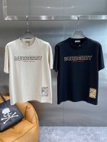 巴家 Burberry T恤 经典英伦风大大的“Burberry”字母醒目又经典，搭配“London England”字样，彰显着品牌的英伦血统。下摆处独特的格
