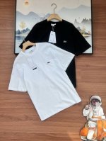 法鳄Laco*Ste 夏季款纯色T恤, 原单出品，客供棉面料，干爽蓬松手感极佳， 品名：法鳄口袋T 颜色：黑色 白色 面料：纯棉紧密纺精梳200克 针织面料 前