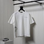 Louis Vuitton 路易威登 Lv 25Ss 腰间三花短袖T恤 面料采用定制240G 26支特滑双股精棉平纹高密无尘全棉布料 前幅高密度加厚 走线平整