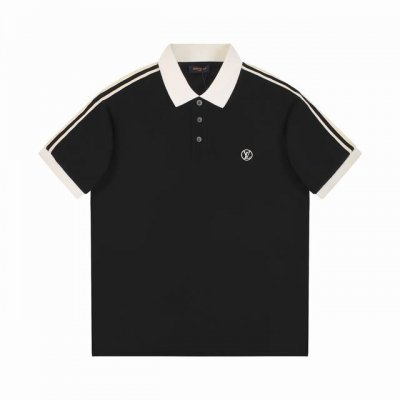 新款上架 驴家2025Ss棉质翻领Polo衫 领子撞色设计，左胸品牌标志刺绣，简约大气细节感超满，采用高密度 珠地布制成100%棉质，面料洗水定型处理不变形，不