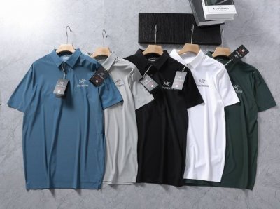 Arc'teryx 始祖鸟 户外男速干吸湿运动抗菌polo衫 经典短袖polo衫。采用高品质运动属性面料制作，面料轻薄柔软，舒爽透气。大身搭配无缝贴合工艺，干净