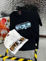 带Nfc芯片识别高版本 Evisu 福神2025夏季新款印花休闲宽松情侣款 短袖T恤Dt922 细节:版本一比一复刻，吊牌 领标 水洗 包装袋。水洗处有Nfc芯