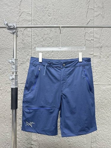 arc'teryx 始祖鸟2025Ss夏季新品户外运动短裤 简约字母印花Logo设计图案 搭配松紧腰带 可灵活调节腰围 增强舒适性 全套定制辅料 时尚个性 经典
