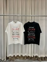 we11Done Moon小众潮牌美式夏季纯棉印花宽松短袖T恤男女款 拿货 打包45 颜色 白色 黑色 码数 S M L 款号 2515# 独家对版定织定染2